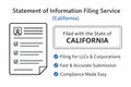 Statement of Information Filing Service (California)
